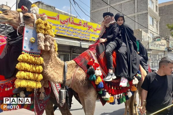 حضور غیور مردم شهرقدس از میدان مصلی تا میدان امام خامنه‌ای 