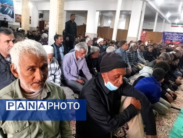 رودان در شب و روز شهادت حضرت فاطمه زهرا(س) سوگوار شد