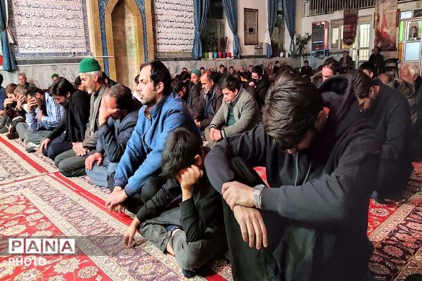 مراسم شهادت قائد امت در شهر بار نیشابور