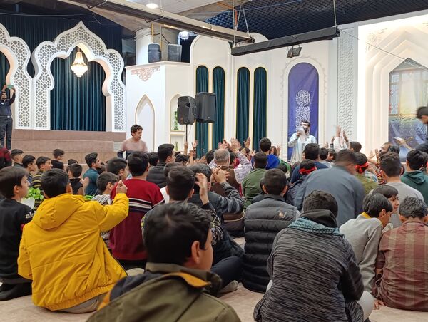 مراسم ولادت امام حسن مجتبی(ع) در میدان شهدای مشهد مقدس
