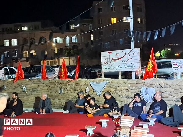 هیات بنات الحیدر بانوان کرج ، پرچم‌دار سوگِ محرم