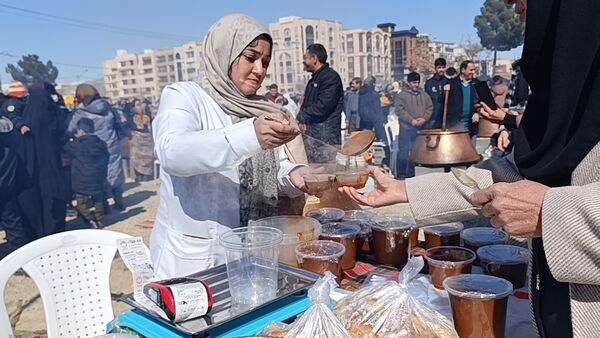 برگزاری جشنواره پخت سمنو در بجنورد 