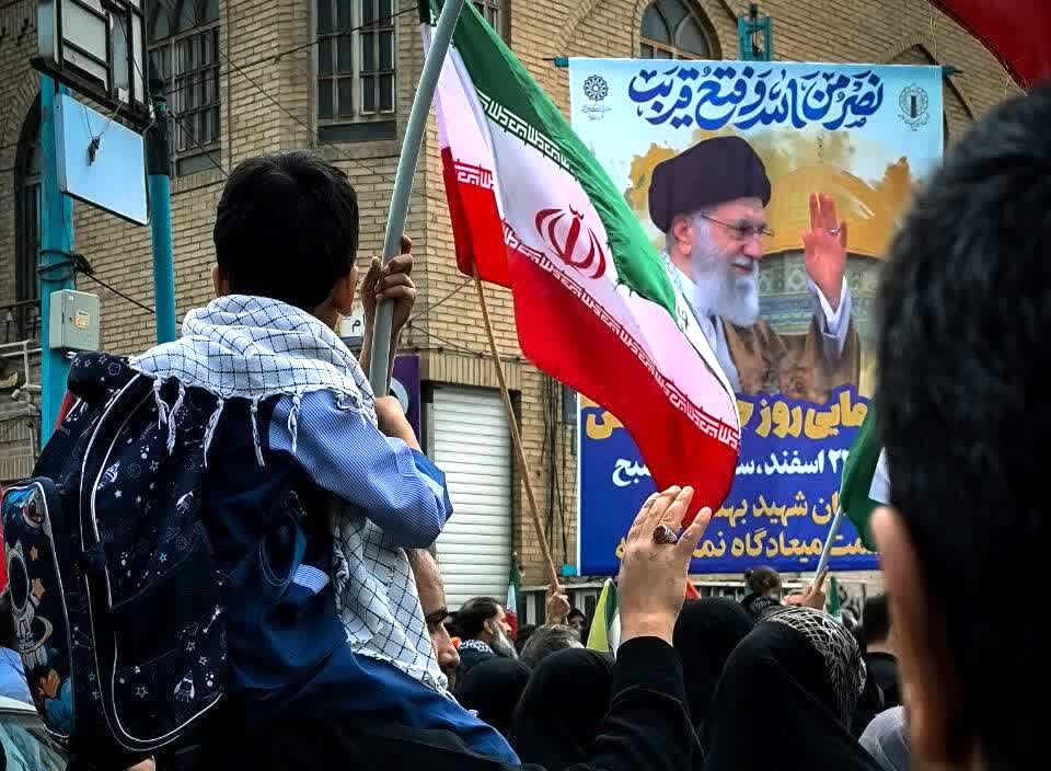 از دل کویر تا قدس، فریاد آزادی طنین‌انداز شد