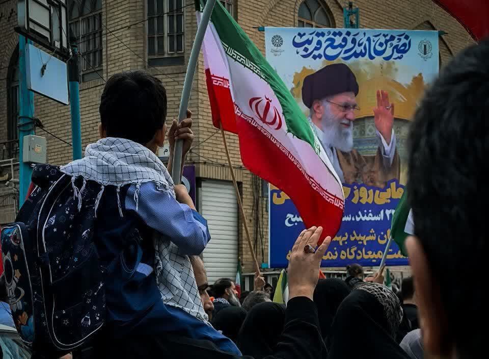 از دل کویر تا قدس، فریاد آزادی طنین‌انداز شد