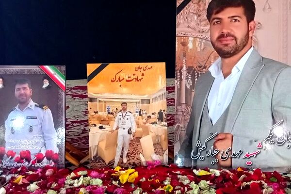 چهلمین روز عروج شهید مهدی جبارکیش در گلزار  شهدا یاسوج