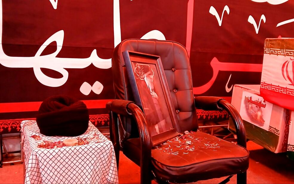 حضور مردم کرج در  تجمع  شبانه با برگزاری مراسم عزاداری در شب اول محرم 