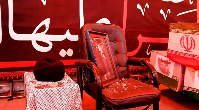 حضور مردم کرج در  تجمع  شبانه با برگزاری مراسم عزاداری در شب اول محرم 