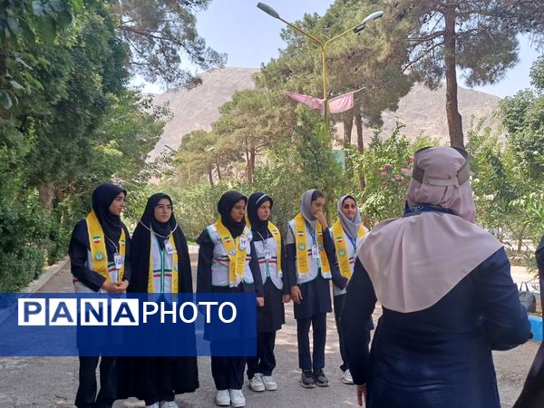 ‌‌روز دوم پیش اردوی ملی پیشتازان سازمان دانش آموزی استان اصفهان