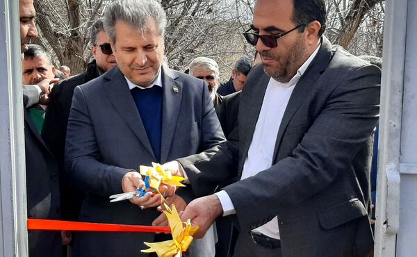 افتتاح پروژه‌های مقاوم‌سازی مسکن روستایی در روستای چشمه‌قنداب 