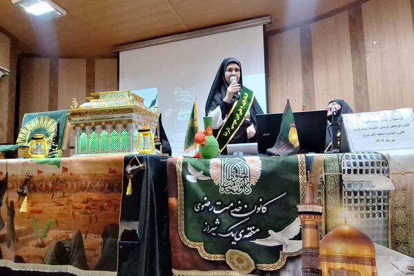 مراسم عزاداری دختران امام رضا (ع) ناحیه ۳ شیراز