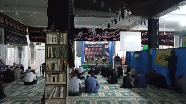 حماسه و سوگ در مسجد جامع بن