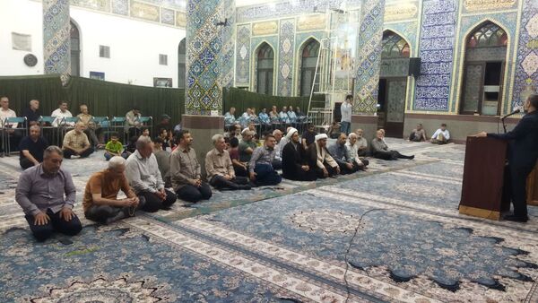 برگزاری مراسم ارتحال امام خمینی(ره) در مسجد صاحب الزمان شهرستان فردیس 