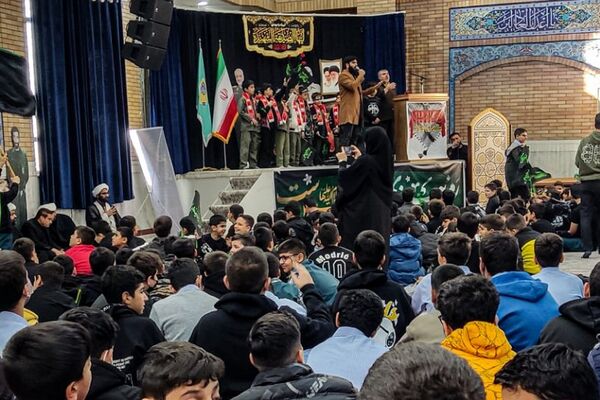 نوگلان فاطمی باقرشهر در عزای شهادت حضرت زهرا(س)