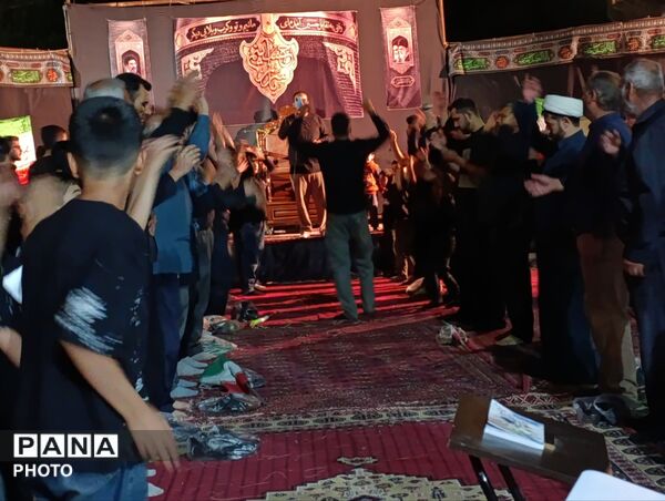 مراسم عزاداری شب سوم ماه محرم در نیشابور 