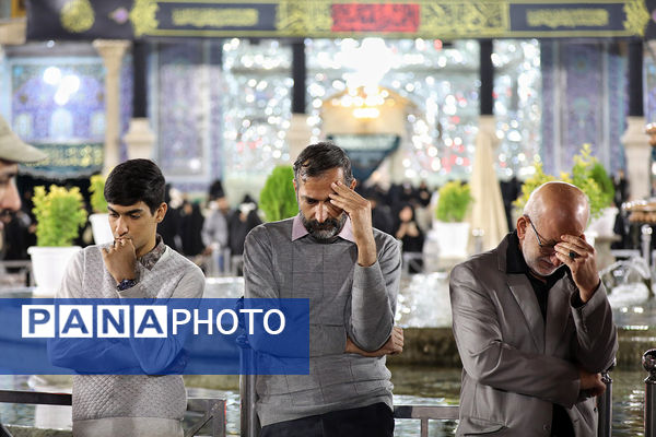 حرم کریمه اهل بیت در  شام شهادت حضرت زهرا(س)