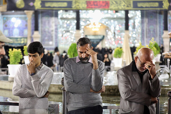 حرم کریمه اهل بیت در  شام شهادت حضرت زهرا(س)