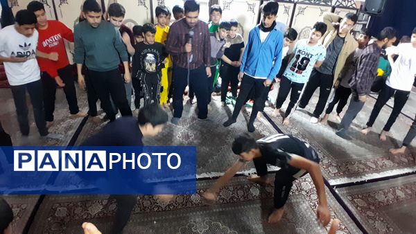 برگزاری جنگ شادی در اعتکاف سه روز در بهشت