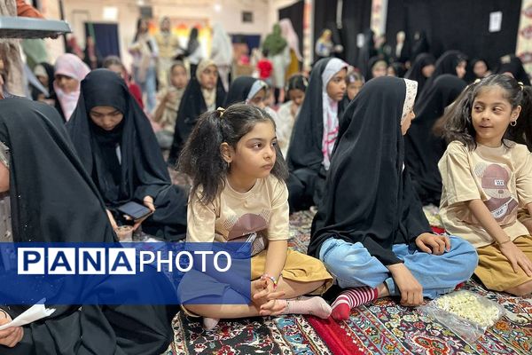 درخشش دختران نجما و مقدامه در آیین کرامت
