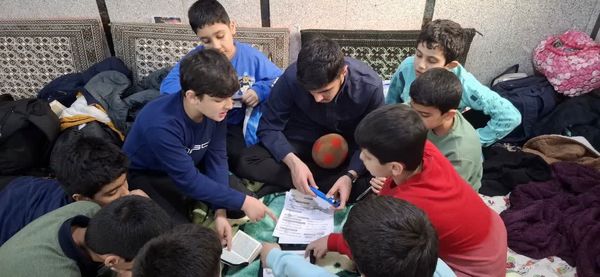 اعتکاف، نوری در قلب نوجوانان