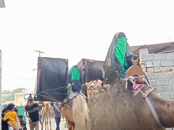 آیین باشکوه کاروان شام تا کربلا در میناب