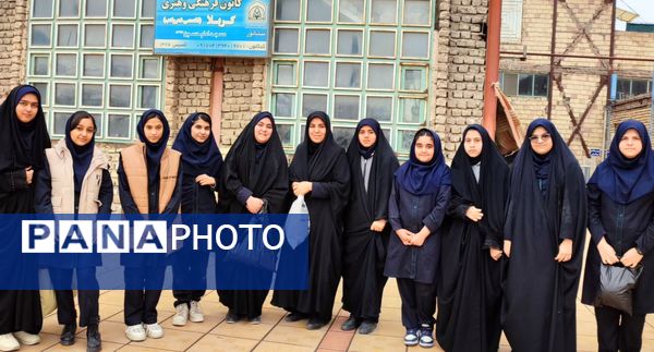 محفل انس با قرآن دانش آموزان دبیرستان مهر