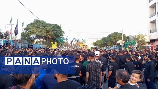 عزاداری عصر عاشورا در هیئت قوژد