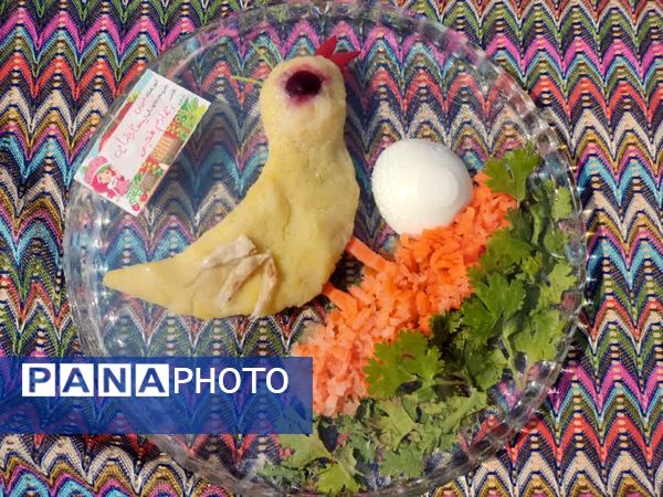 جشنواره غذا در مدرسه مدرس شهرستان چناران