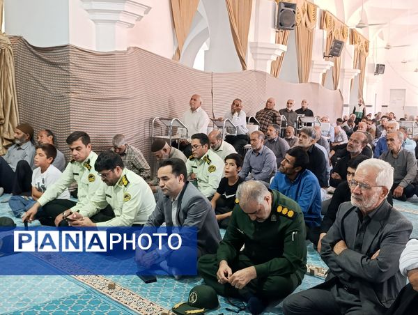 برگزاری نماز عبادی سیاسی جمعه در شهرستان خلیل آباد