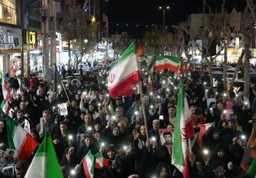 بیست یکمین تجمع مردم فردیس  در بیعت با رهبر انقلاب اسلامی 