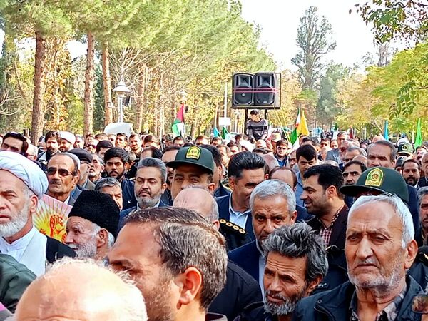 راهپیمایی جمعه خشم در شهرستان کاشمر 