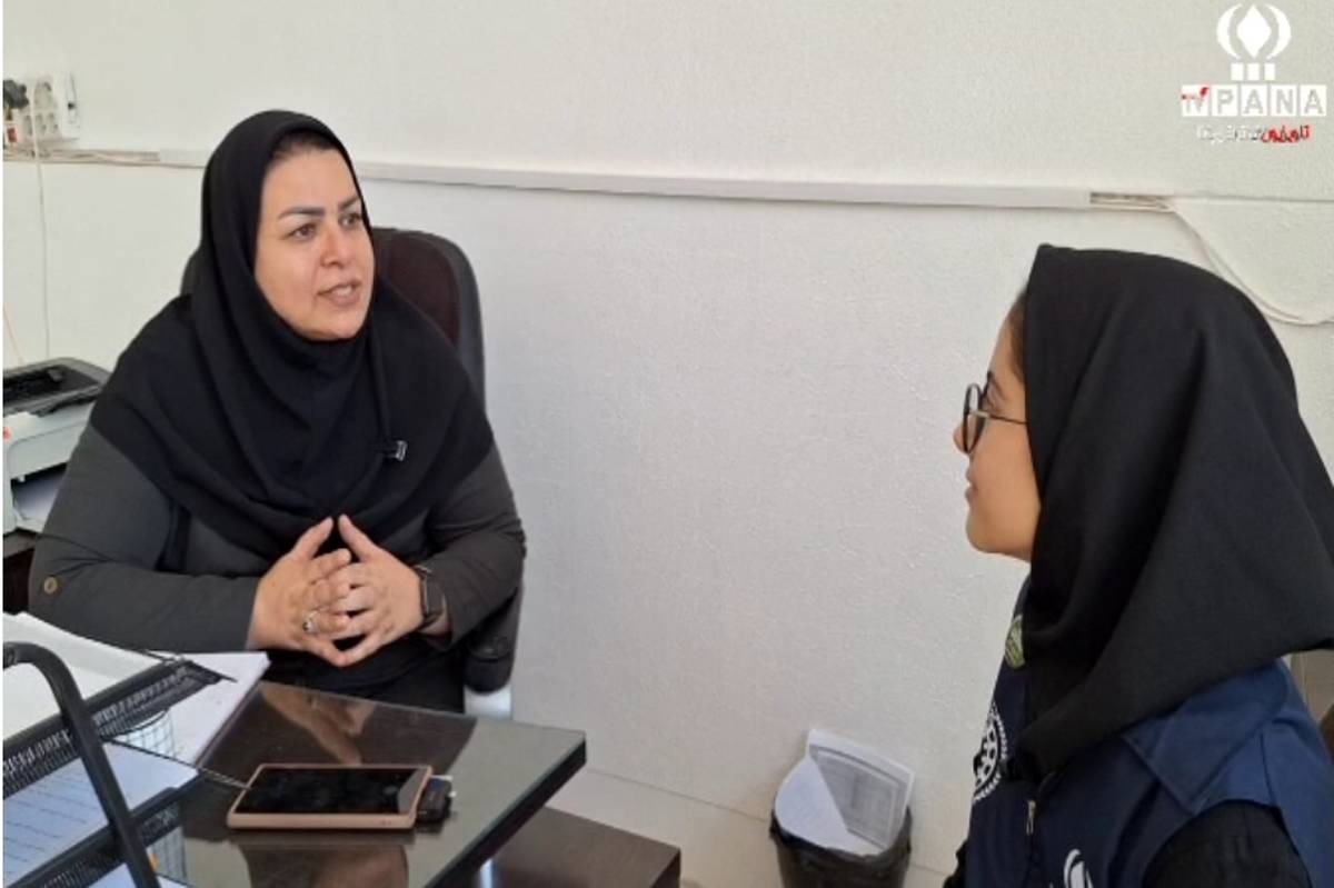 نمایش دستاوردهای هنرستان‌های خیرساز در غرفه مشترک هنرستان شهید غرضی ناحیه۴ 