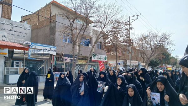 حضور باشکوه مردم مومن باخرز در راهپیمایی روز قدس