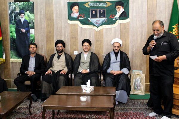 آیین سنگرسپاری رئیس اداره تبلیغات اسلامی شهرستان سامان