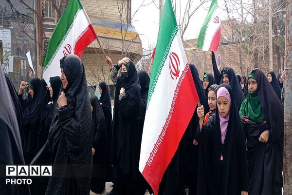 بیعت مردم ولایت مدار شهر بار با رهبر جدید آیت اللّه سید مجتبی خامنه ای 