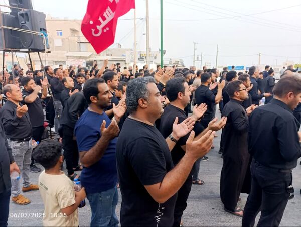 روز عاشورا در بندرخمیر