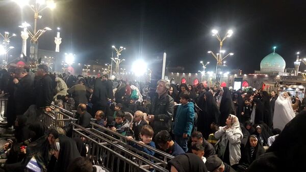 شکوه حضور زائران ومجاوران حرم مطهر رضوی در مراسم شب قدر نوزدهم ماه رمضان