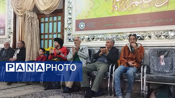 گذری بر مراسم میلاد حضرت مهدی (عج) در مهدیه نیشابور 