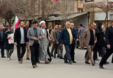 حضور نسل‌ها در جشن ۲۲ بهمن کوهدشت