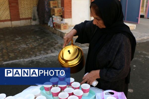 مراسم گرامیداشت روز دانش‌آموز  در دبیرستان نبوت شهرستان ملارد