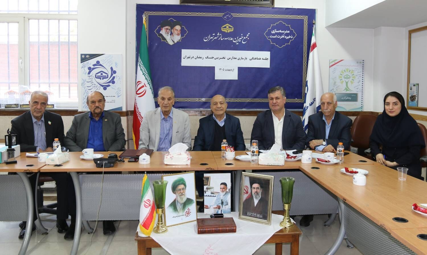 بازسازی ۹۰ مدرسه آسیب دیده جنگ رمضان در شهر تهران وارد مرحله اجرایی شد