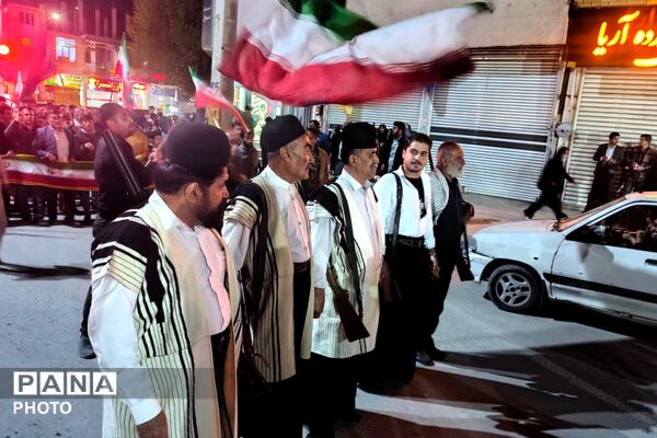  لردگان یک صدا و یک‌دل، جانم فدای رهبر