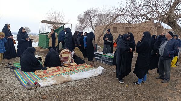 آیین سنتی چراغ برات در روستای بوژمهران شهرستان زبرخان 