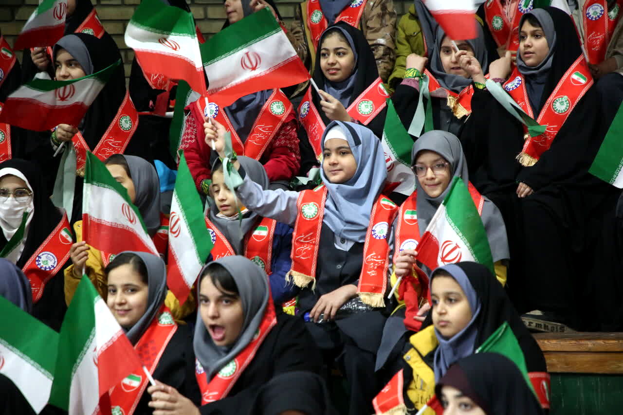 جلوه‌هایی از همایش «دختران حاج قاسم» در قم