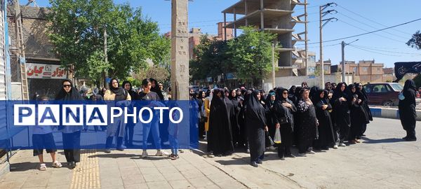 هیئت عزادارن مسجد قمر بنی هاشم شهرستان شیروان