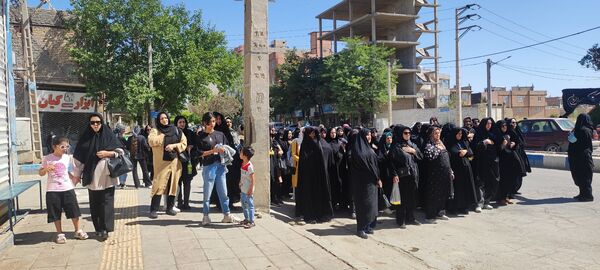 هیئت عزادارن مسجد قمر بنی هاشم شهرستان شیروان