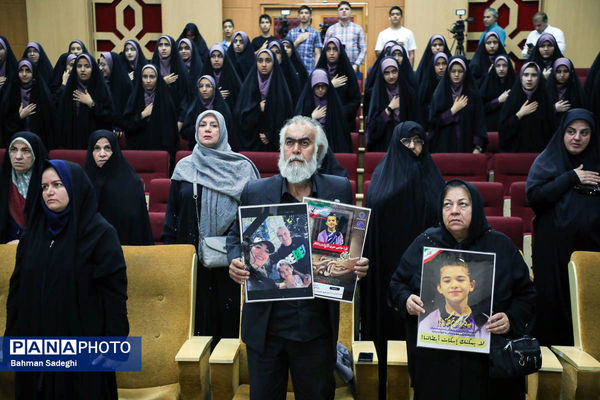 آیین گرامیداشت کودکان قربانی جنایت رژیم صهیونیستی در جنگ ۱۲ روزه