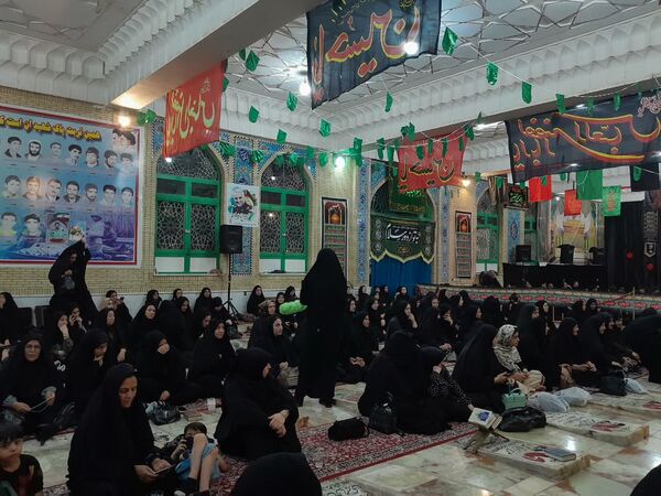 مراسم عزاداری اباعبد الله الحسین (ع) در شهرستان خرامه