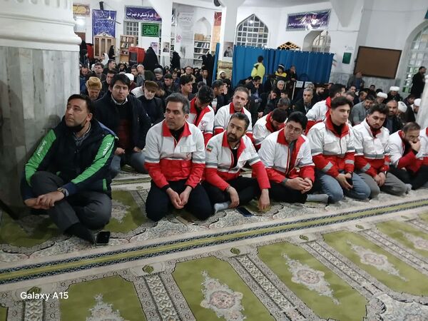مراسم گرامیداشت شهادت سید حسن نصرالله در مسجد جامع آشخانه 