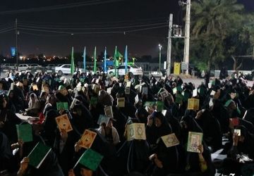 احیای شب نوزدهم رمضان در رودان 