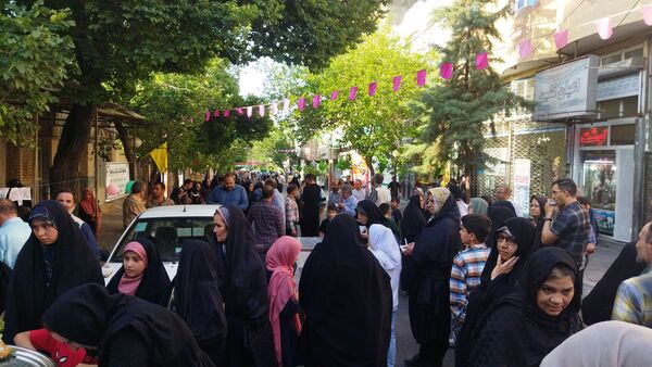 جشن وحدت و ولایت با حضور پرشور دانش‌آموزان اسکو